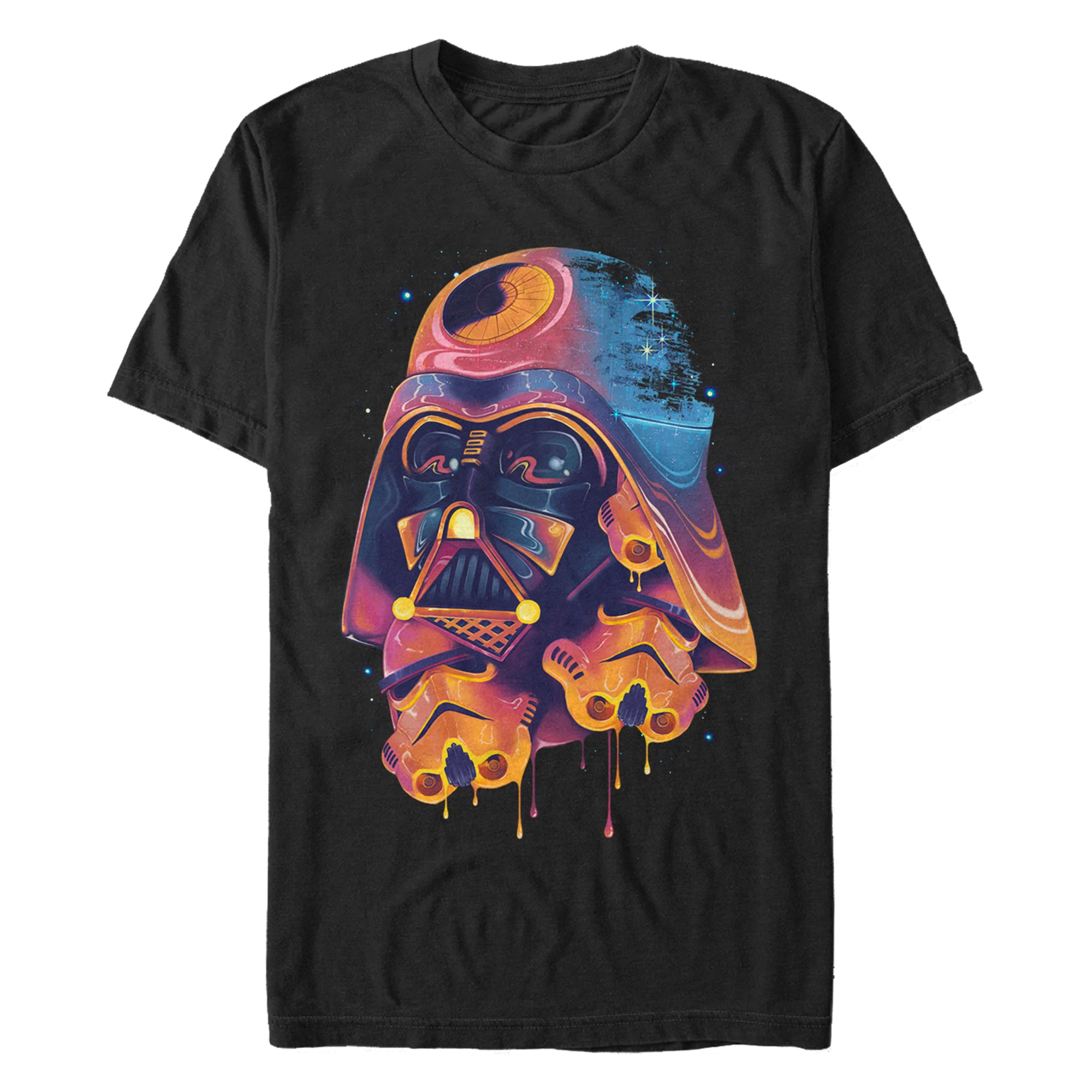 Men's Star Wars Color Melted Vader T-Shirt